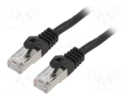 LANBERG Patch cord Cat 6 F/UTP de 15m negro