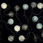 Home Deco Factory Guirnalda Luz 20 LED Azul/Gris
