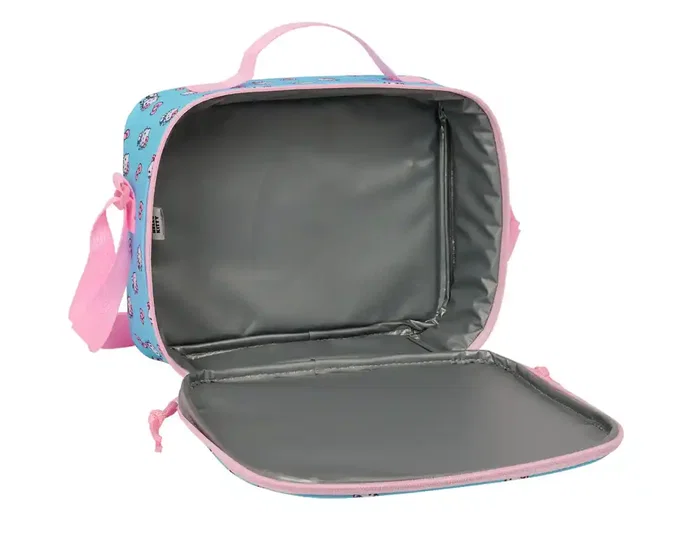 Safta Portameriendas Nevera 3D Hello Kitty, 195x250x90 mm, recipiente para comida, colección Hello Kitty