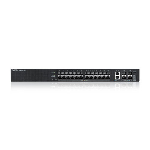Zyxel XGS2220-30F Switch Gestionado L3 Montaje en Rack 24xSFP 4xSFP+ 168Gbit/s Negro