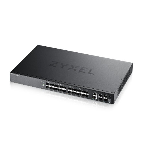 Zyxel XGS2220-30F Switch Gestionado L3 Montaje en Rack 24xSFP 4xSFP+ 168Gbit/s Negro