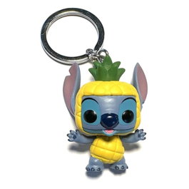 FUNKO Llavero Pocket POP! Disney Lilo & Stitch - Stitch as Pineapple (Expositor de 12 unidades)