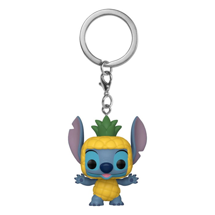 FUNKO Llavero Pocket POP! Disney Lilo & Stitch - Stitch as Pineapple (Expositor de 12 unidades)
