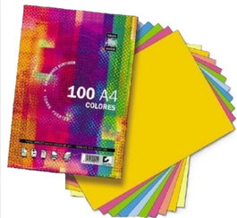 MANIPULADOS ZORRILLA Papel de colores Tauro-Extra A4 80g Surtido