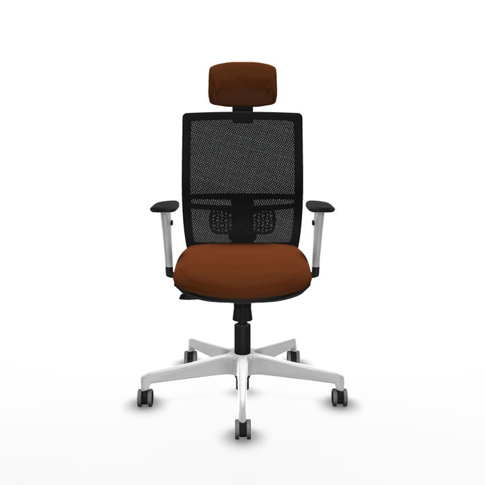 PIQUERAS Y CRESPO Silla de Oficina Yunquera con Mecanismo Sincro/Traslack Marrón y Negro PIQUERAS Y CRESPO Silla de Oficina Yunquera con Mecanismo Sincro/Traslack Marrón y Negro