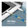 LogiLink Cable USB 2.0 Tipo C, C a C, 0,5 m, Amarillo