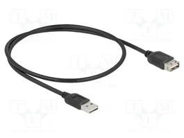 DeLOCK 81511 Cable de extensión USB 2.0 con conectores USB Tipo-A de 0,5 m
