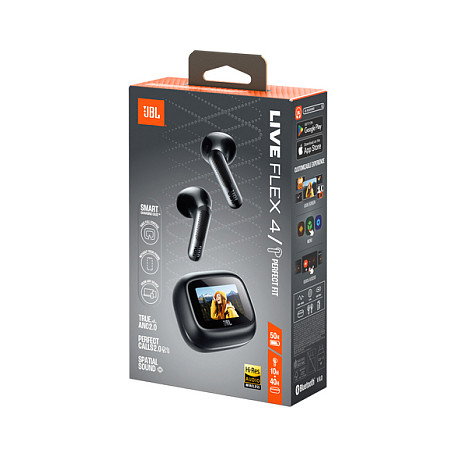 JBL Harman LIVE Flex 4 True-Wireless In-Ear con cancelación de ruido, negro JBL Harman LIVE Flex 4 True-Wireless In-Ear con cancelación de ruido, negro