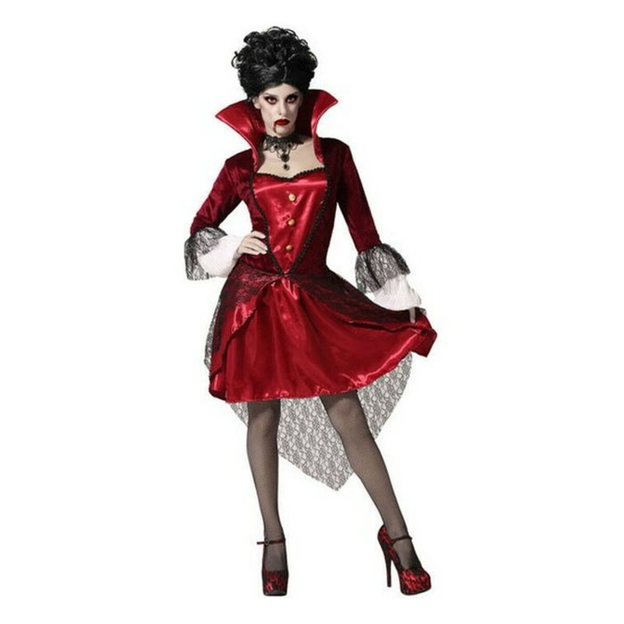 Atosa Disfraz de Vampiresa Rojo Adulto XL Atosa Disfraz de Vampiresa Rojo Adulto XL