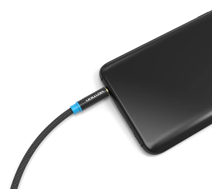 Vention Cable de Audio Estéreo 3.5mm Macho a 3.5mm Hembra 5m Negro