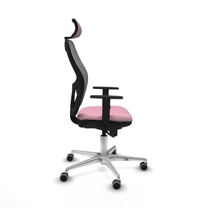 PIQUERAS Y CRESPO Silla de oficina Jorquera Rosa y Gris PIQUERAS Y CRESPO Silla de oficina Jorquera Rosa y Gris