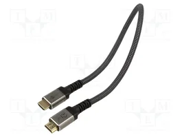 GOOBAY Cable HDMI 2.0 Textil 0,5m