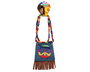 Solapa De Bolso Hippy Multicolor Con Flecos