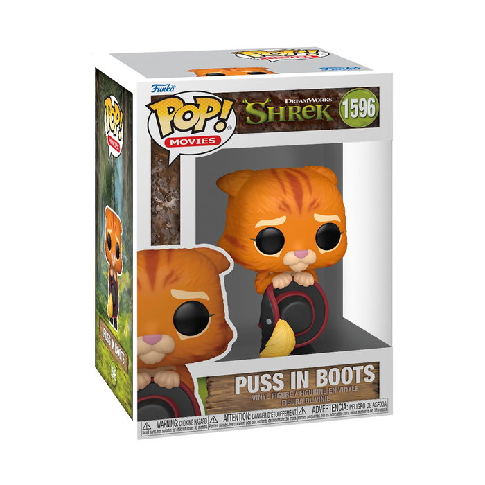 Funko POP Figura Vinilo Gato con Botas Shrek 9cm Caja Regalo