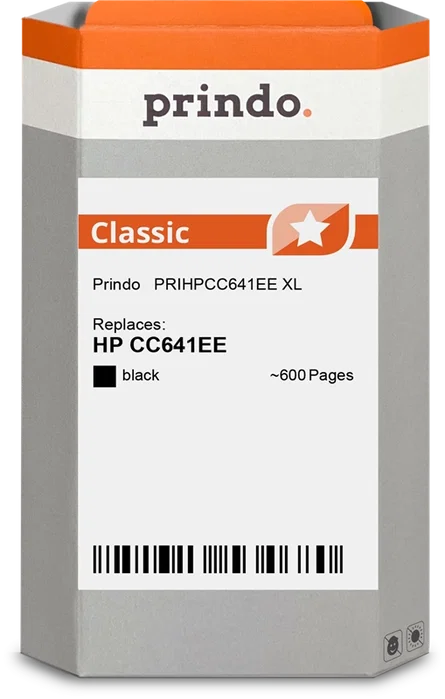 Prindo Cartucho de tinta negro Classic XL PRIHPCC641EE Prindo Cartucho de tinta negro Classic XL PRIHPCC641EE