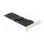 DeLOCK Tarjeta PCIe SATA 90348 - Controladora Interna PCI Express x1 para 2 Unidades HDD o SSD, 6 Gb/s, Compatible con Windows
