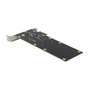 DeLOCK Tarjeta PCIe SATA 90348 - Controladora Interna PCI Express x1 para 2 Unidades HDD o SSD, 6 Gb/s, Compatible con Windows