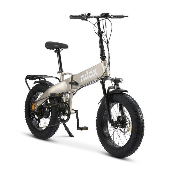 Bicicleta Eléctrica Nilox NXEBX10GR Gris 250 W 13000 mAh 20"