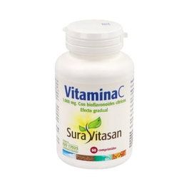 SURA VITASAN Vitamina C 1000Mg Efecto Gradual 60 Comp.