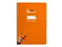 Liderpapel Cuaderno espiral Pautaguía A4 tapa dura naranja