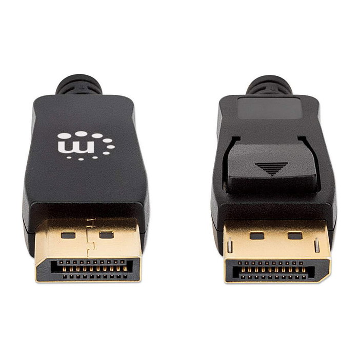 MANHATTAN Cable DisplayPort 1.4 8K a 60Hz de 3m, negro