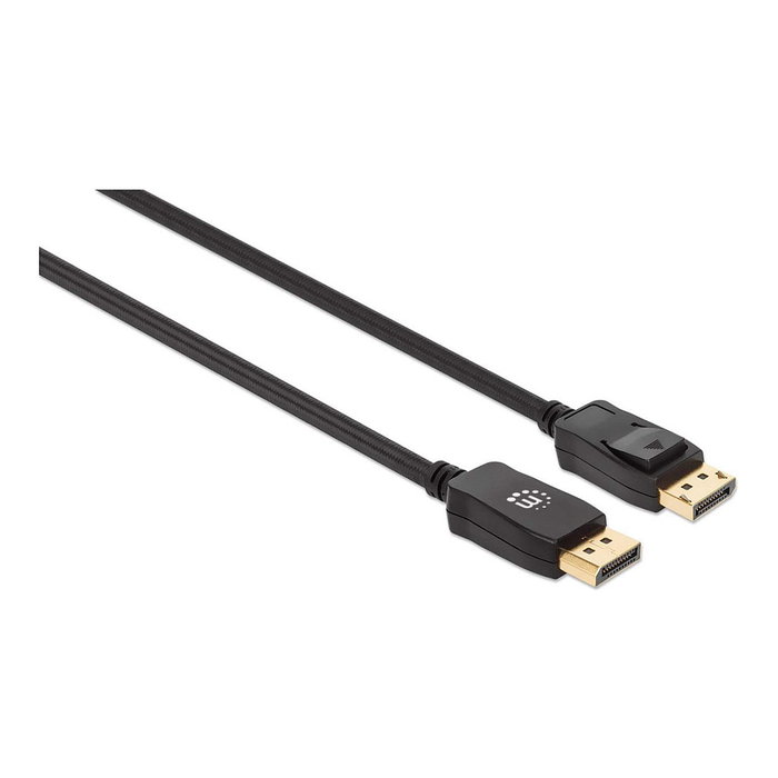 MANHATTAN Cable DisplayPort 1.4 8K a 60Hz de 3m, negro