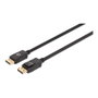 MANHATTAN Cable DisplayPort 1.4 8K a 60Hz de 3m, negro