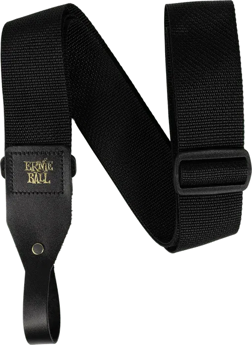 Ernieball Correa Acústica para Guitarra y Bajo de Polipropileno Negra - Ajustable 43"-75" Ernieball Correa Acústica para Guitarra y Bajo de Polipropileno Negra - Ajustable 43"-75"