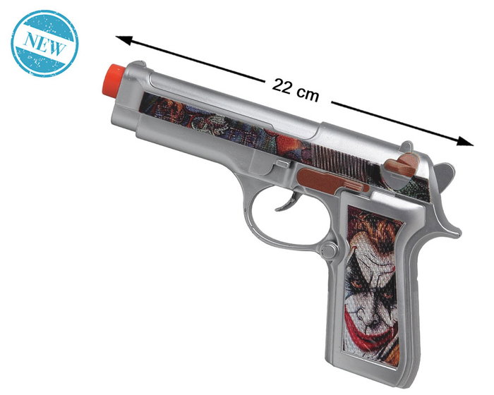 Pistola de payaso con diseño divertido para disfraces infantiles y cómicos Pistola de payaso con diseño divertido para disfraces infantiles y cómicos