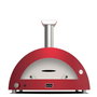 Alfa Forni Moderno 5 Pizze Hybrid Antique Red