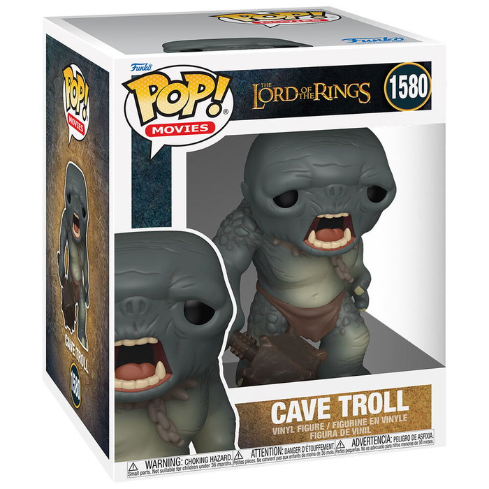 FUNKO Figura Super Sized POP! El Señor de los Anillos Cave Troll