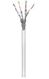 MicroConnect Cable de red S/FTP CAT6 100 metros Blanco PVC, Cable de datos e instalacion sin terminar