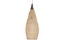 DKD Home Decor Lampara Techo Bambu Marron Claro 37x115x37 cm