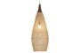 DKD Home Decor Lampara Techo Bambu Marron Claro 37x115x37 cm
