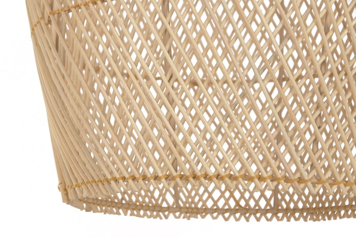 DKD Home Decor Lampara Techo Bambu Marron Claro 37x115x37 cm DKD Home Decor Lampara Techo Bambu Marron Claro 37x115x37 cm