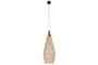DKD Home Decor Lampara Techo Bambu Marron Claro 37x115x37 cm
