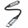 Vention Conversor USB Tipo-C a Jack 3,5 mm BGMHF Gris 1m
