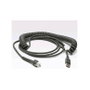 Zebra CBA-U43-S07ZAR Cable USB blindado de 2,8 m