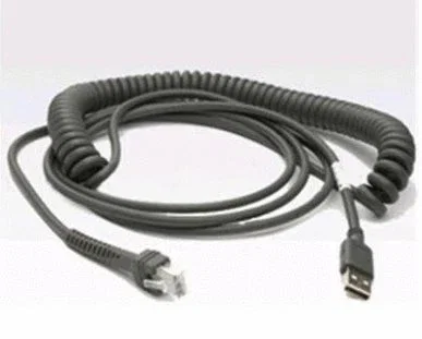 Zebra CBA-U43-S07ZAR Cable USB blindado de 2,8 m Zebra CBA-U43-S07ZAR Cable USB blindado de 2,8 m