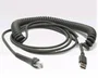 Zebra CBA-U43-S07ZAR Cable USB blindado de 2,8 m