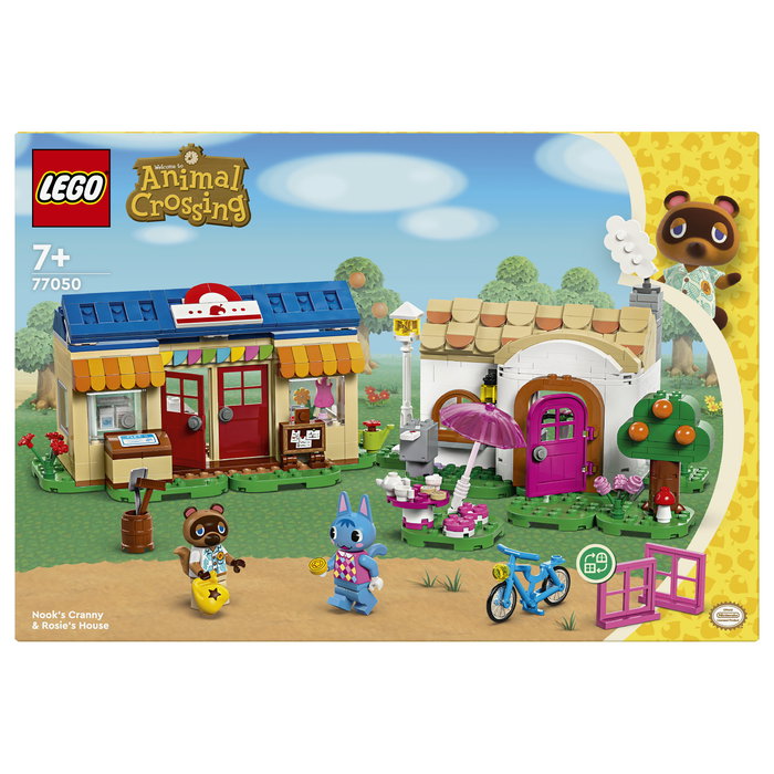 LEGO Animal Crossing Nooks Laden & Sophies Haus 77050 - Juguete de Construcción 535 Piezas, Multicolor para Niños 7+ Años