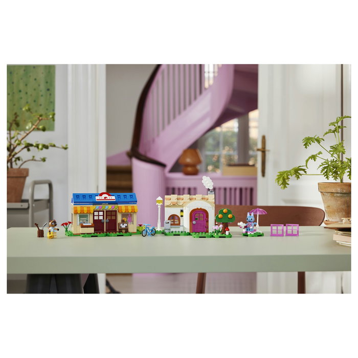 LEGO Animal Crossing Nooks Laden & Sophies Haus 77050 - Juguete de Construcción 535 Piezas, Multicolor para Niños 7+ Años