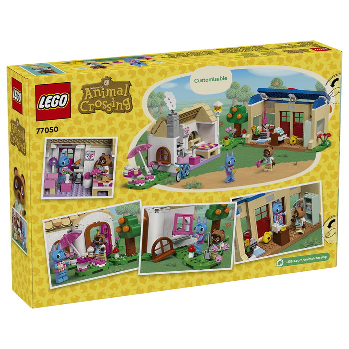 LEGO Animal Crossing Nooks Laden & Sophies Haus 77050 - Juguete de Construcción 535 Piezas, Multicolor para Niños 7+ Años