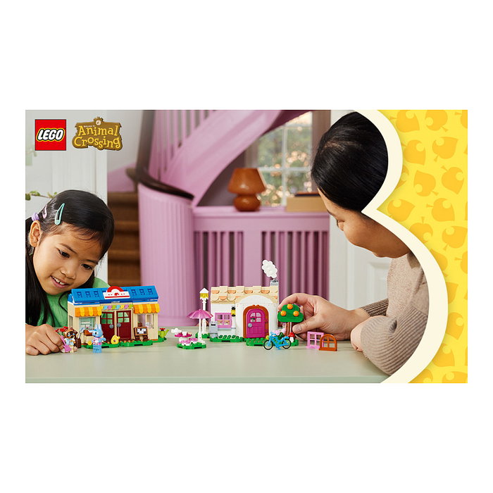 LEGO Animal Crossing Nooks Laden & Sophies Haus 77050 - Juguete de Construcción 535 Piezas, Multicolor para Niños 7+ Años