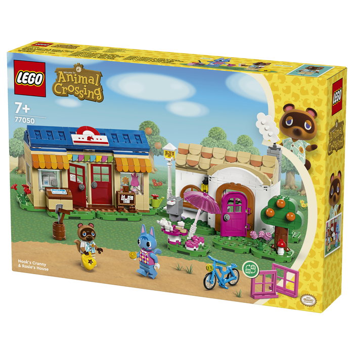 LEGO Animal Crossing Nooks Laden & Sophies Haus 77050 - Juguete de Construcción 535 Piezas, Multicolor para Niños 7+ Años