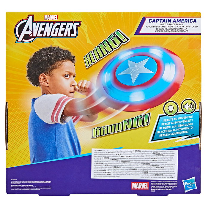 Hasbro Escudo del Capitán América Avengers Doomsday G2648 - Juguete de rol con luces LED, 27.9 cm, para niños +4 años