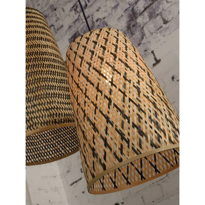 Lámpara Colgante "Kalimantan" G-M-KALIMANTAN/H45/BN Lámpara Colgante "Kalimantan" G-M-KALIMANTAN/H45/BN