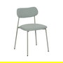 Silla Verde Tejido-Metal Contract 49 X 47 X 76 cm (Set de 6)