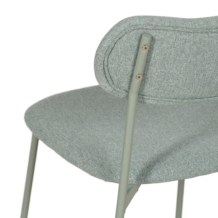 Silla Verde Tejido-Metal Contract 49 X 47 X 76 cm (Set de 6) Silla Verde Tejido-Metal Contract 49 X 47 X 76 cm (Set de 6)