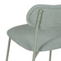 Silla Verde Tejido-Metal Contract 49 X 47 X 76 cm (Set de 6)